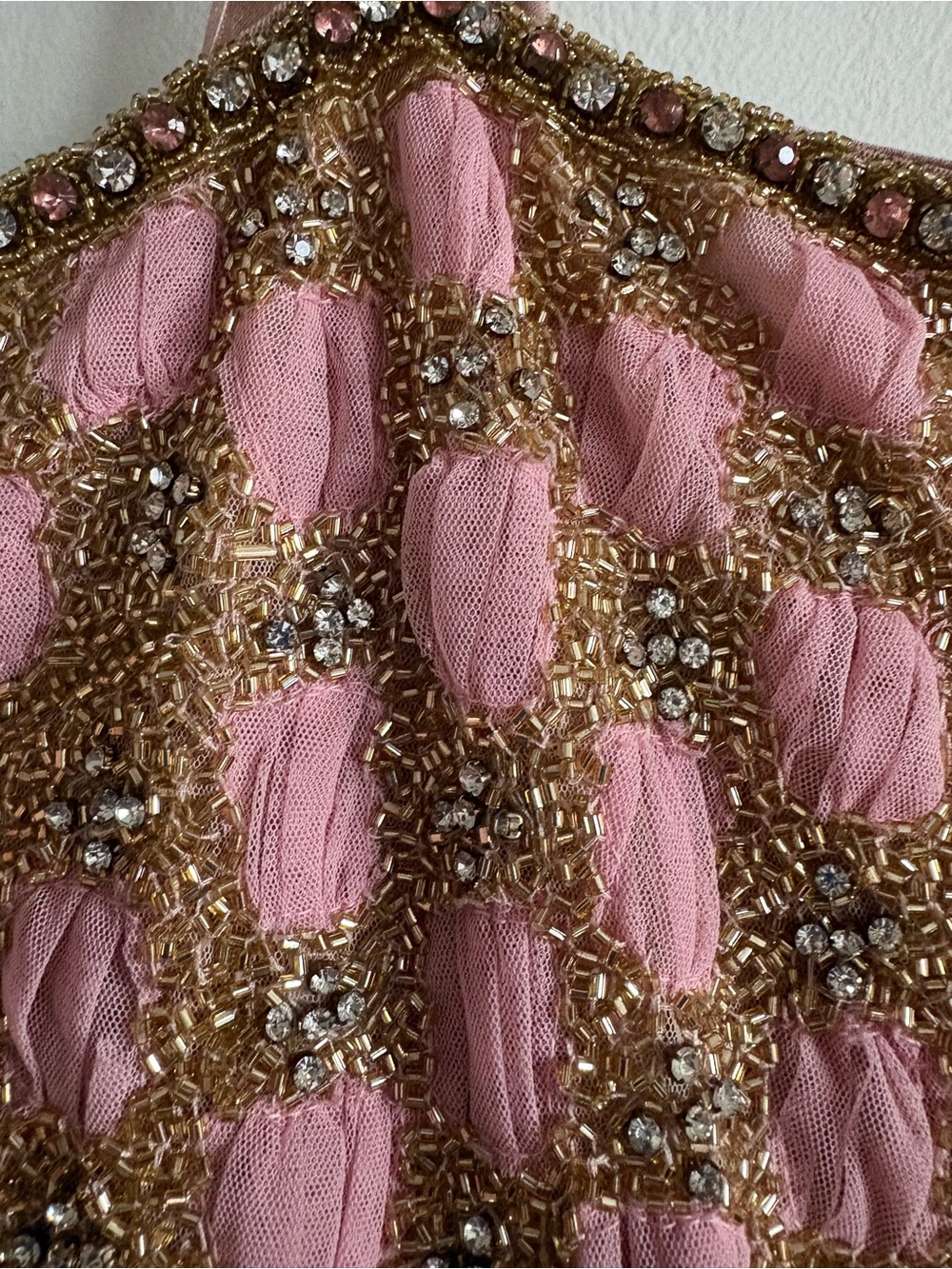 Mac Duggal Collection 10106 Sleeveless Embellished A line Gown in Rose Size 12 - Picture 9 of 15